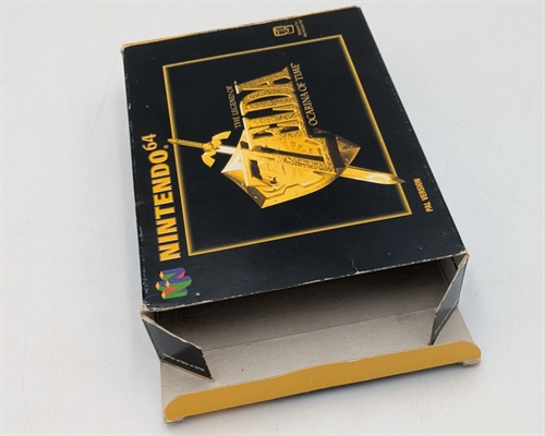 The Legend of Zelda Ocarina Of Time - Complete In Box - Nintendo 64 Game - (EUR) (B Grade) (Used)